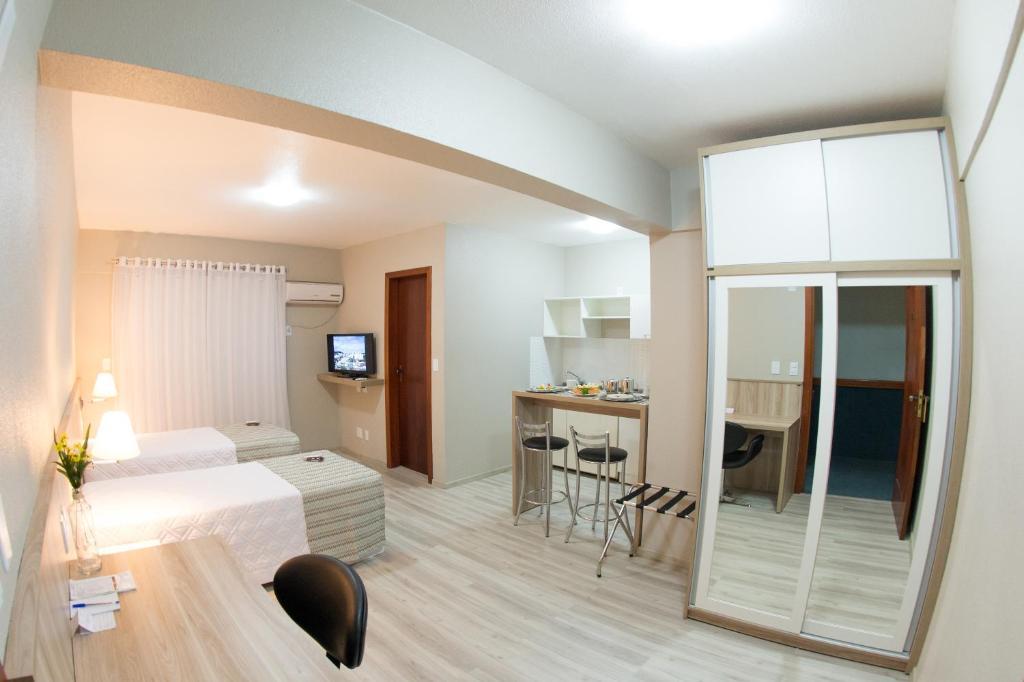 Aquarius Hotel Flat Residence Santa Cruz do Sul Zimmer foto